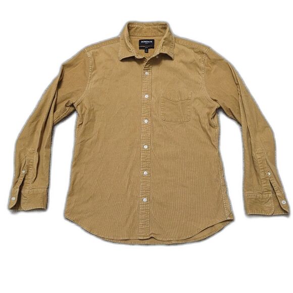 Bonobos Other - BONOBOS Stretch Slim Fit Men's Sz L Chambray Minimalist Preppy Button Up Shirt